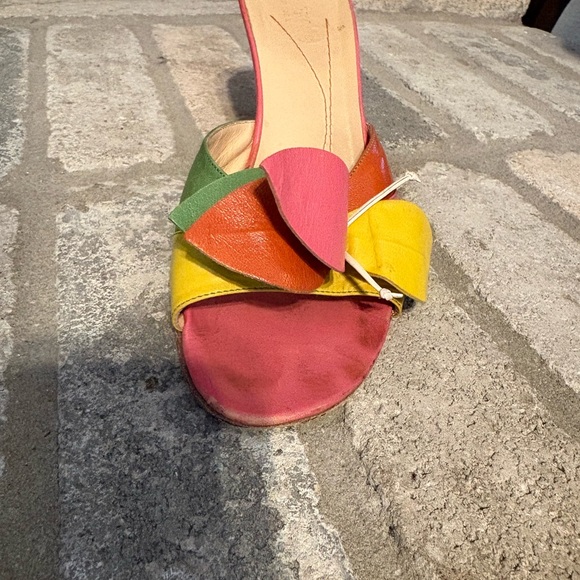 Kate Spade Sangria Watermelon Wedge Heels - Picture 11 of 15